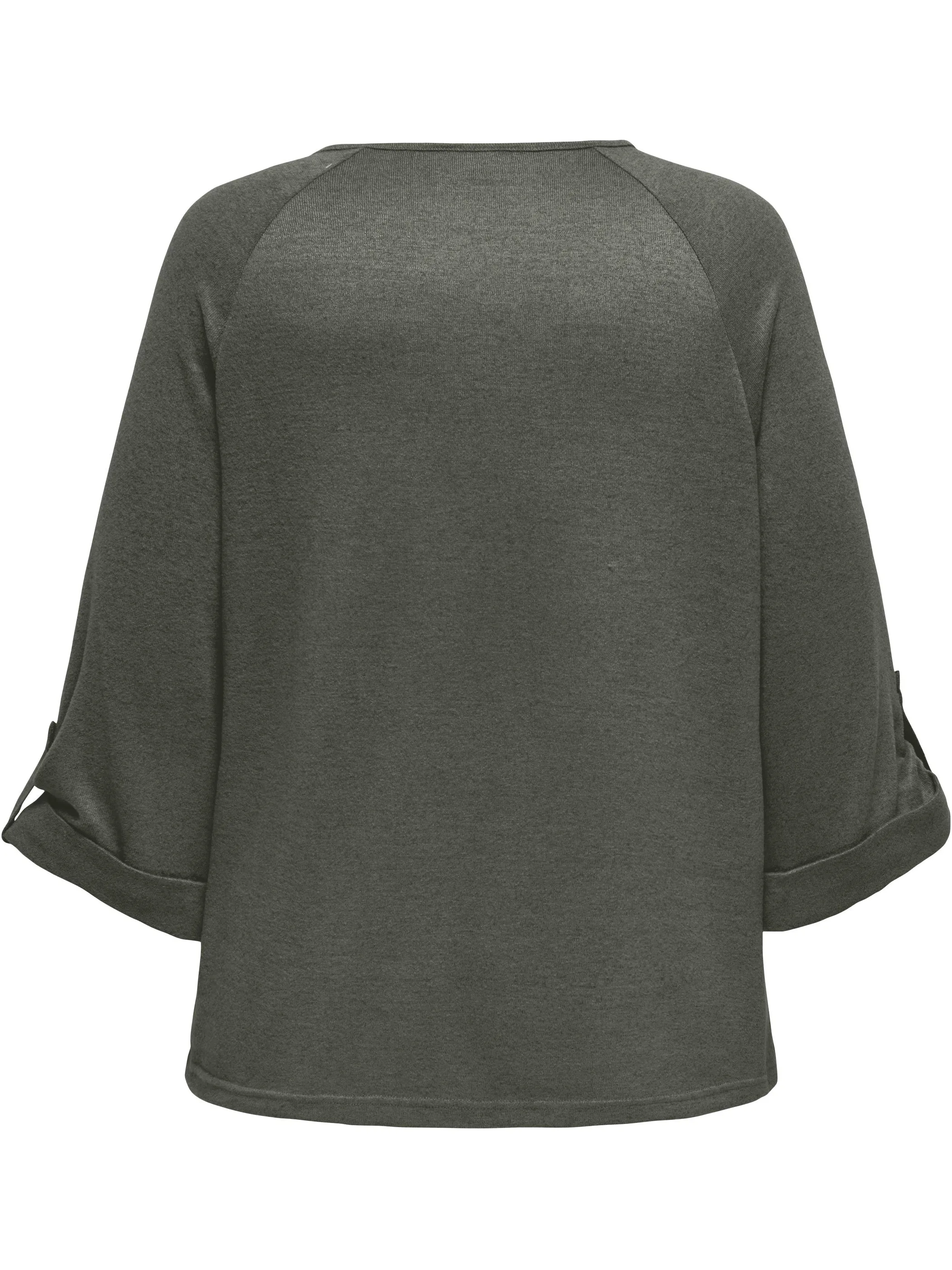 Only Carmakoma CARMALBA 3/4 TOP JRS Shirt