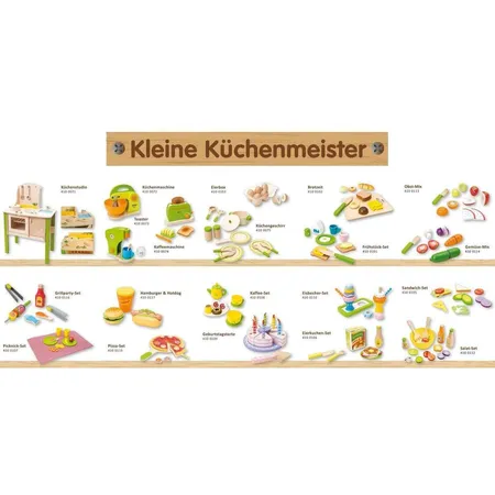 Idena Kleine Küchenmeister Eierkuchen-Set, 9-teilig
