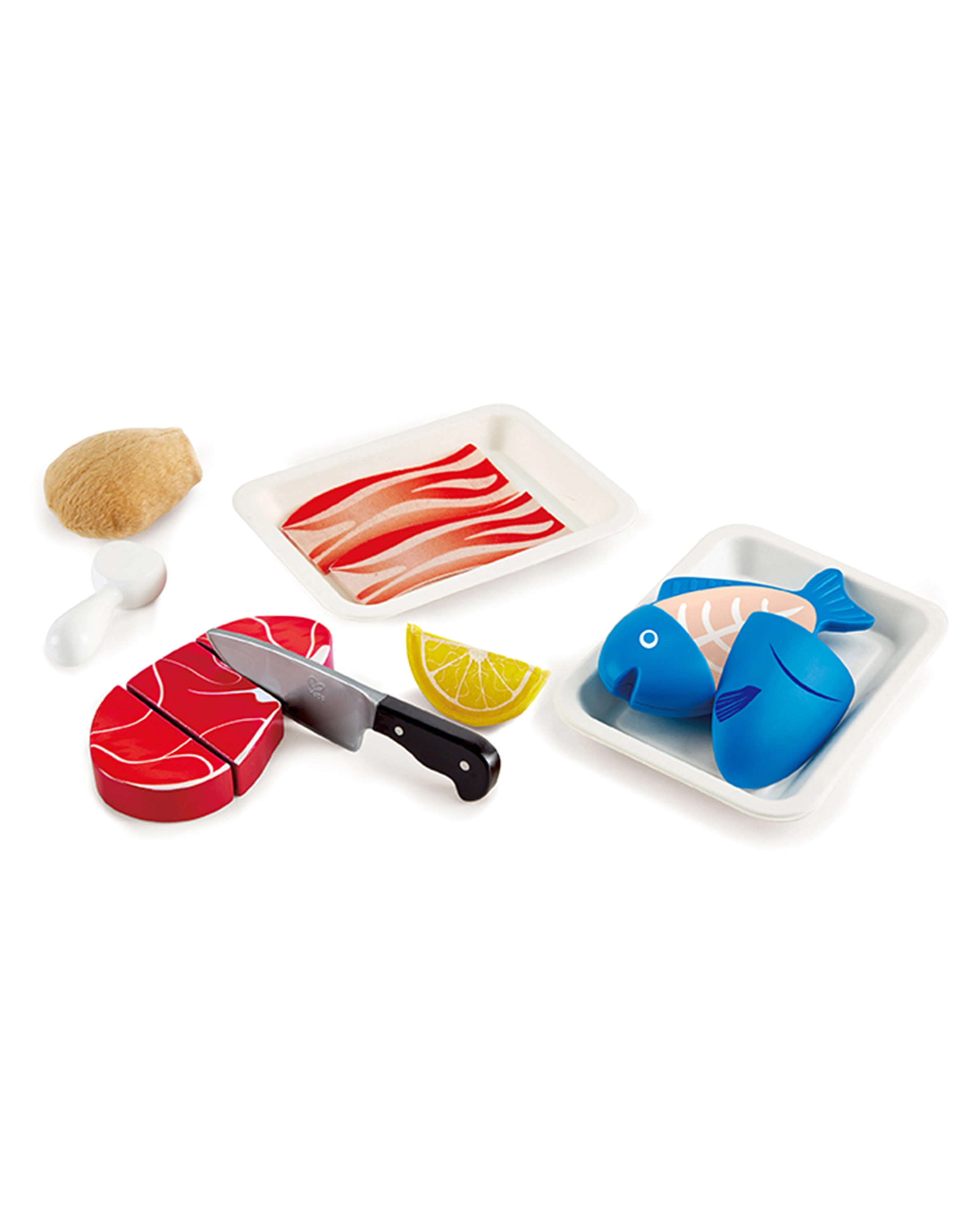 Spiel-Lebensmittel FISCH & FLEISCH SET 9-teilig