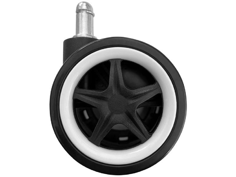 LC-Power Rollen LC-CASTERS-DRIFT 5er Set Weiss Gaming-Rollenset