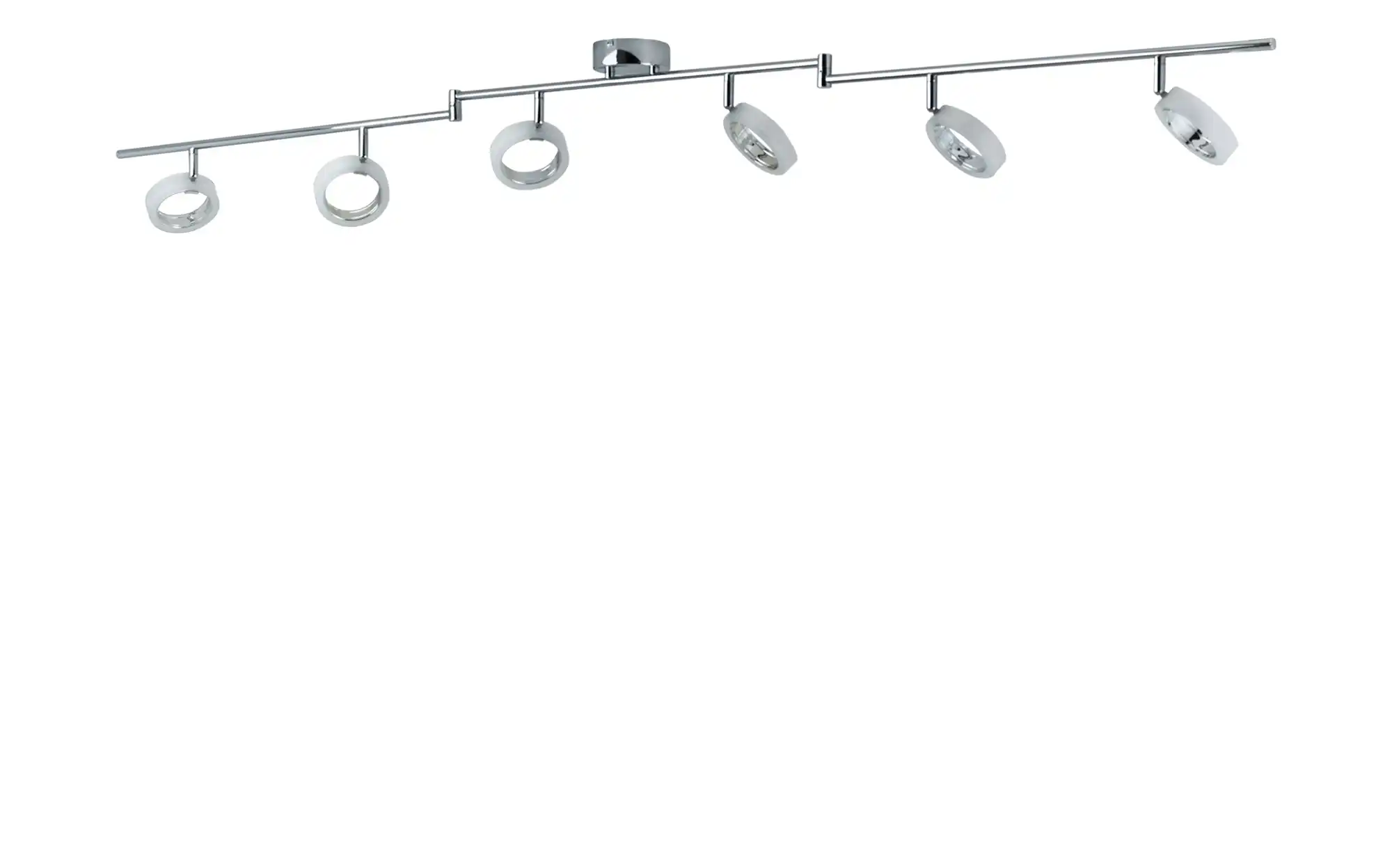 KHG LED-Deckenstrahler, 6-flammig mit Acrylringen