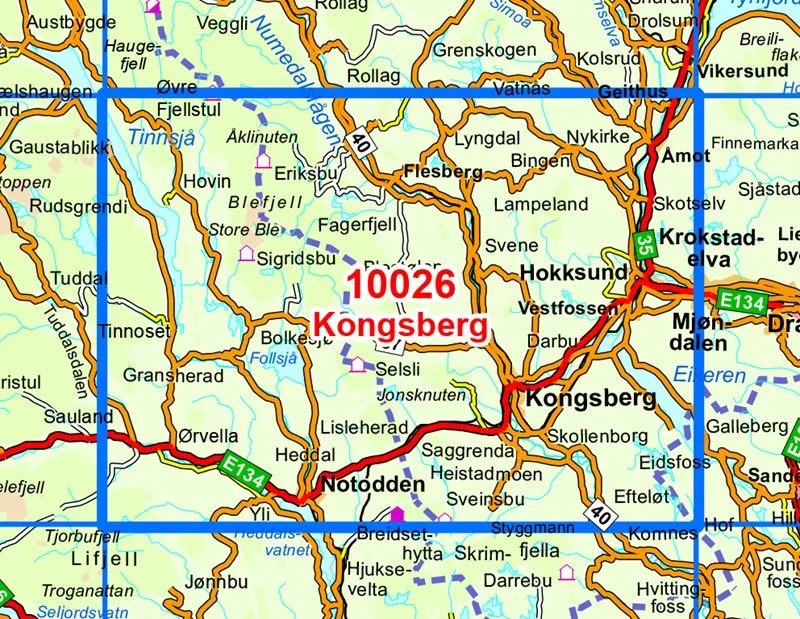 Nordeca Norge-serien 1:50 00 Norge-serien