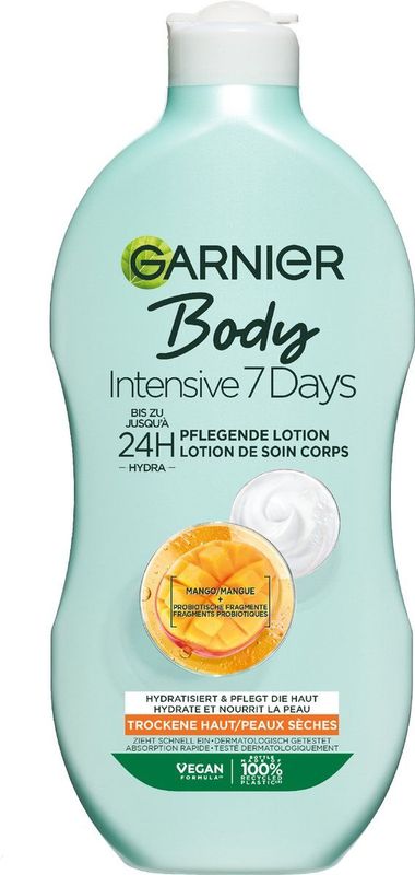Garnier - Body Intensive 7 Days - Bodylotion - Mango - 400ml