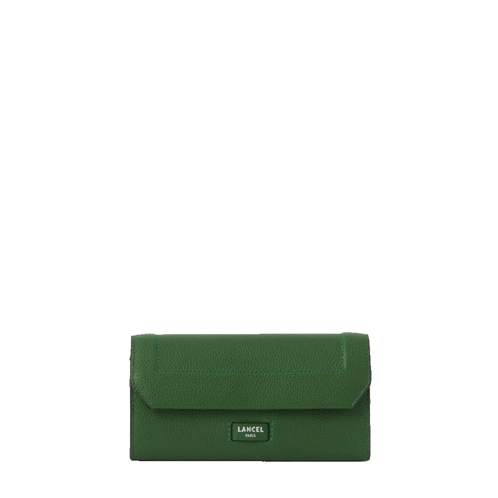 Portefeuille slim rabat Ninon de Lancel-Fougère