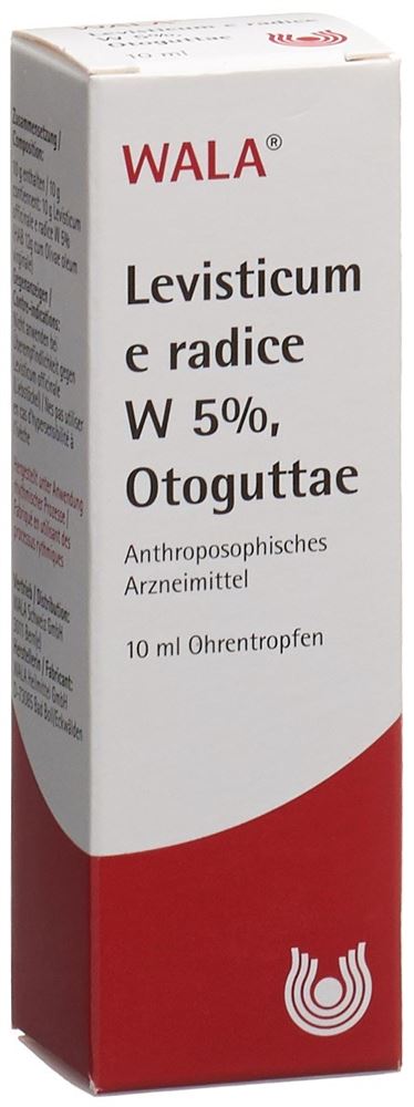 WALA Levisticum e radice W 5%<br>10 ml, Flasche, Ohrentropfen