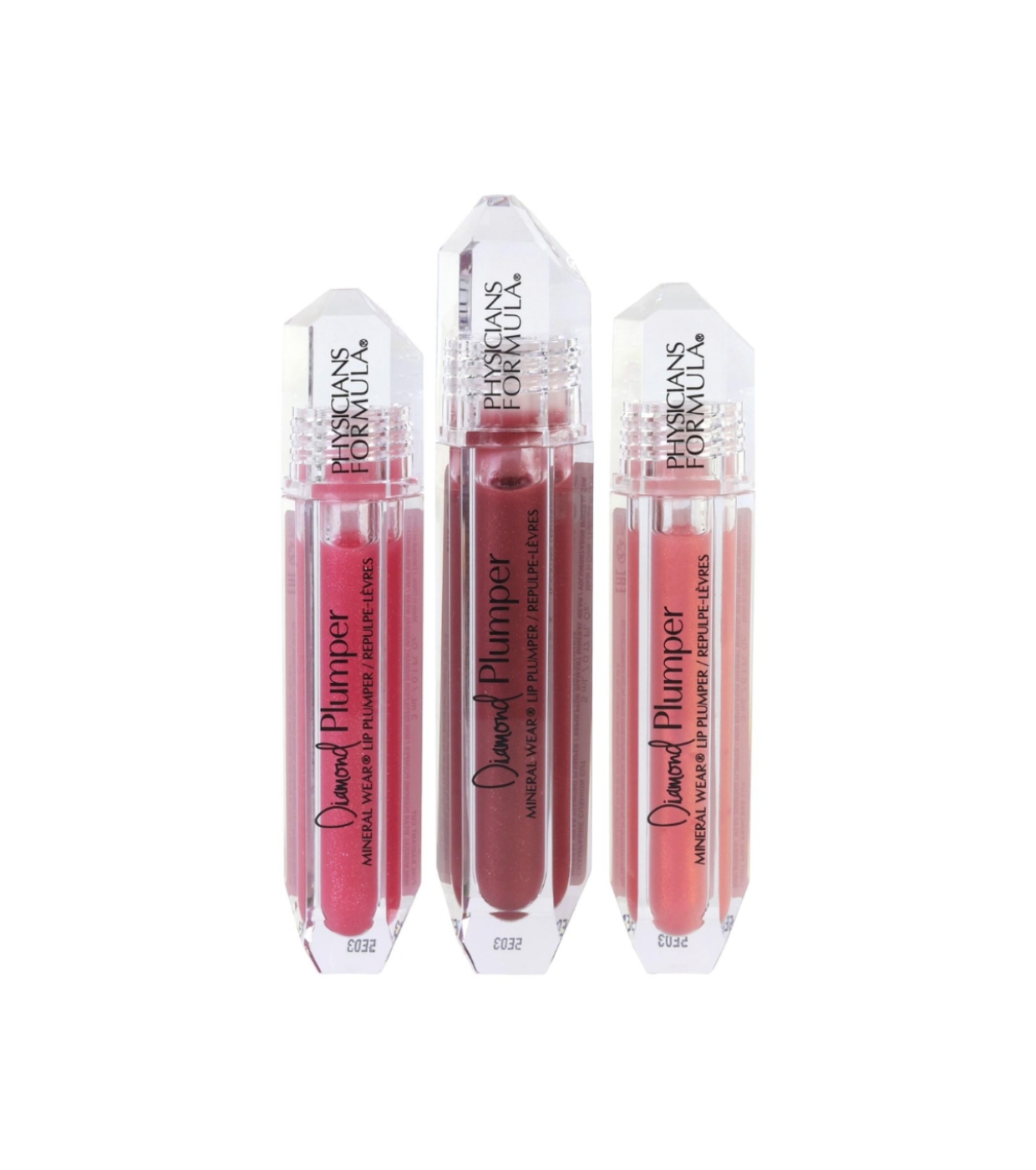 Physicians Formula - Trio de Brilho Labial Diamond Plumper - Mistletoe Ready Trio