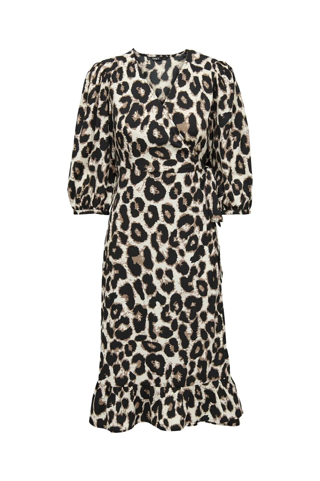 Only Onlolivia 3/4 Wrap Midi Dress