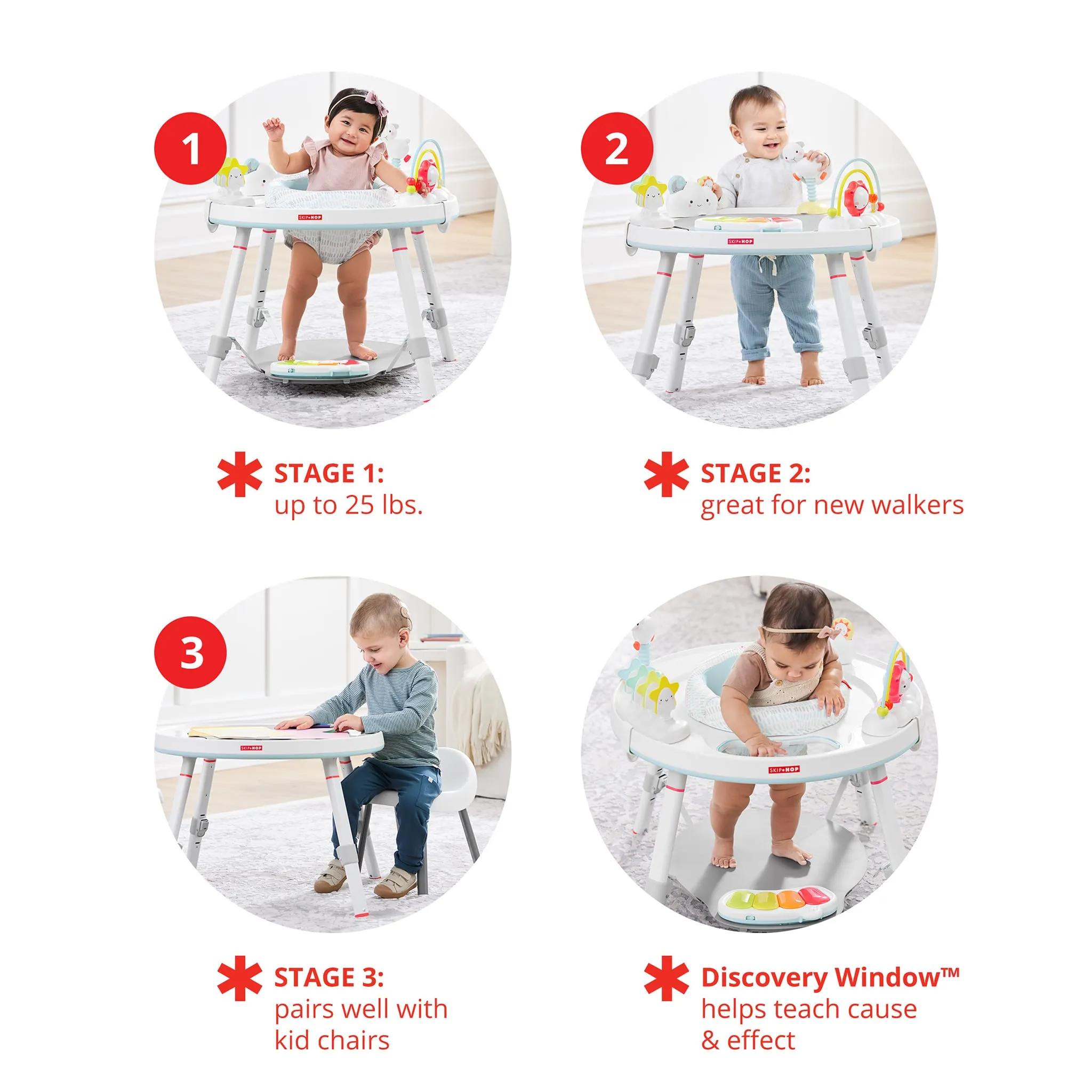Skip Hop Exerciseur Nuage - Gris