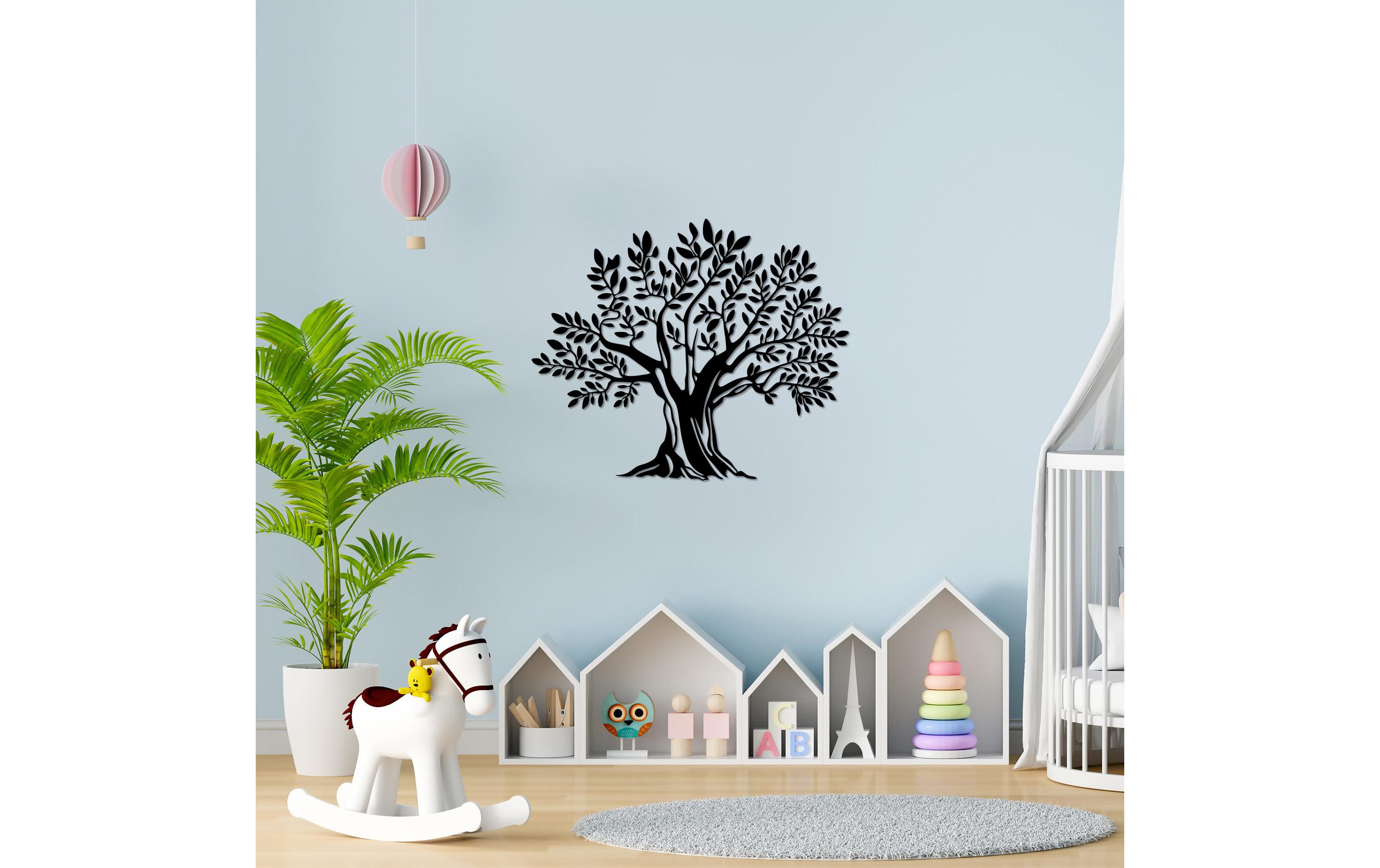 Wanddekoration Monumental Tree 70 x 58 cmMetall-Wand-Accessoire