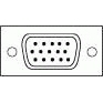 Uniformatic 12022 câble VGA 1,8 m VGA (D-Sub) Noir