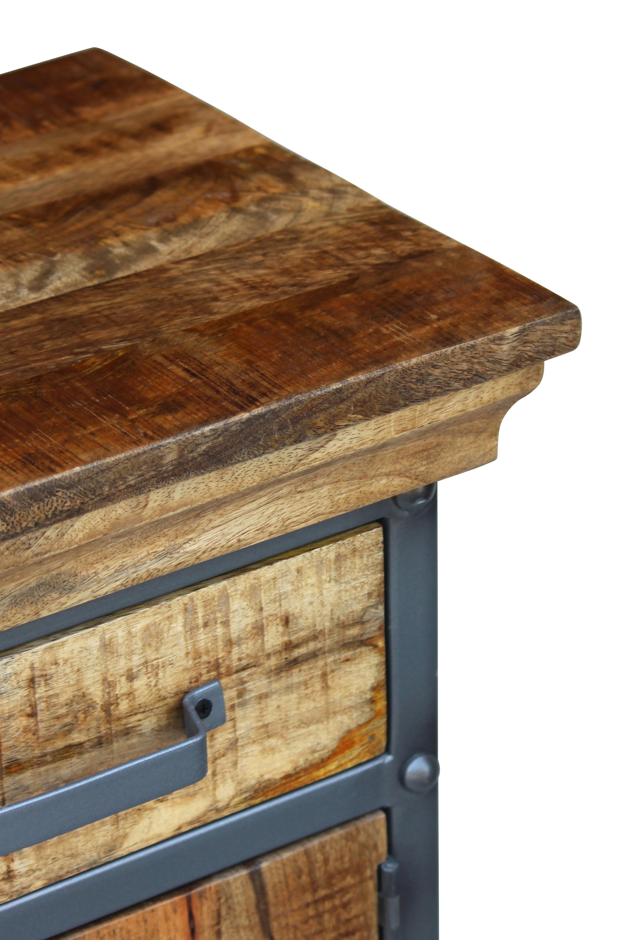 Nachttisch Holz Industrial JOLIE