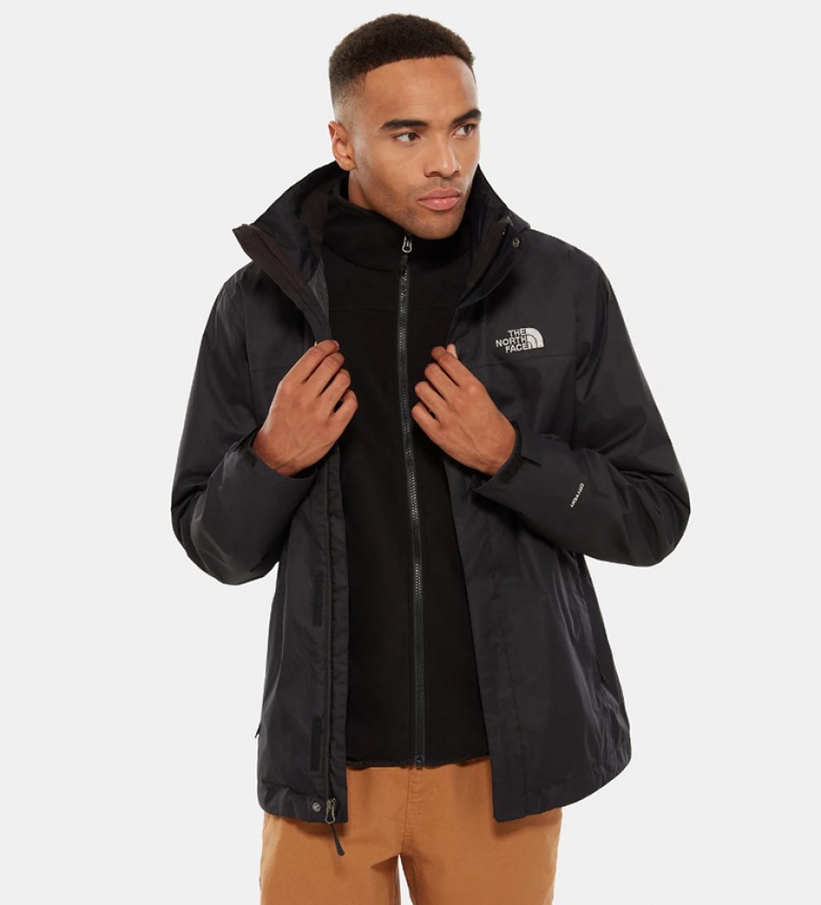 Jaqueta The North Face Evolve II Triclimate, preta