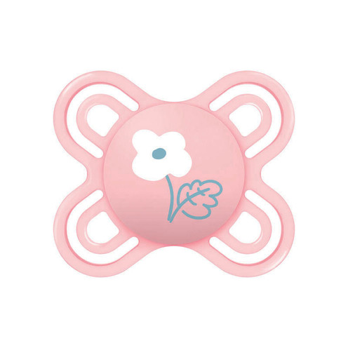 Lot de 2 sucettes Perfect naissance 0-2 mois Planet Love - Coloris aléatoire - MAM