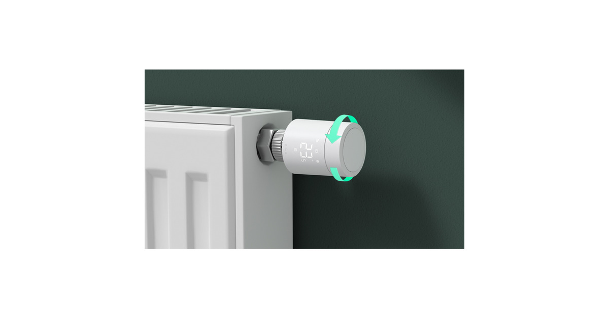 AqaraRadiator Thermostaat W600 verwarmingsthermostaat  (Wit)