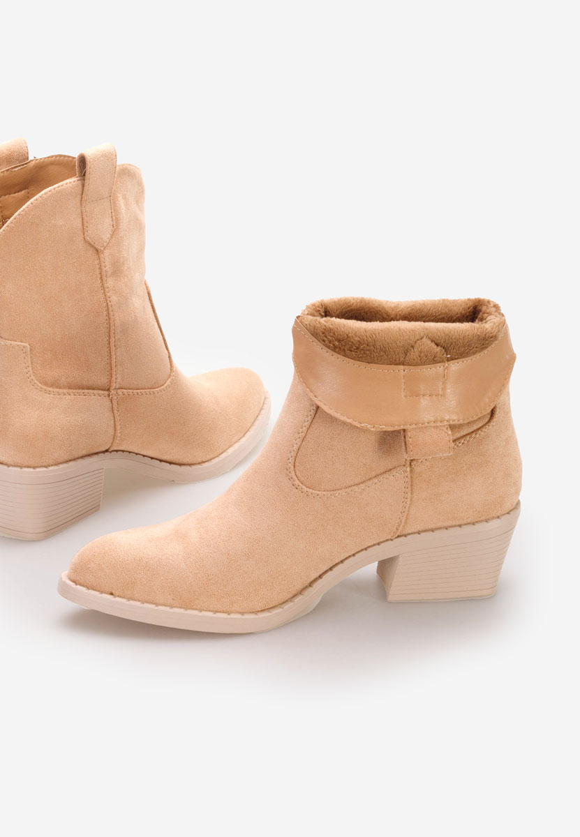 Bottes western femme kaki Zaryna