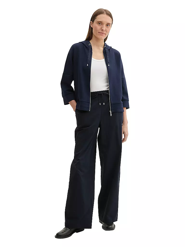 TOM TAILOR Sweatjacke  blau
