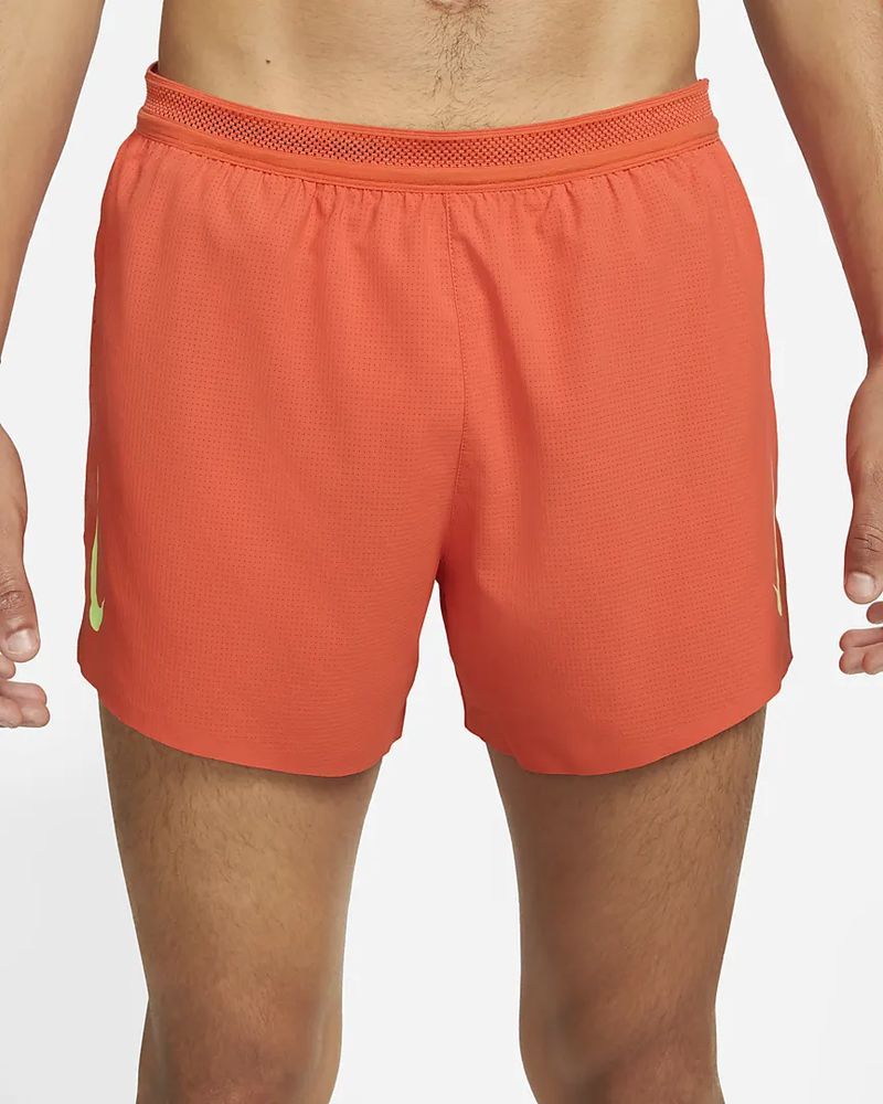 Short de running Nike Aeroswift Orange pour homme