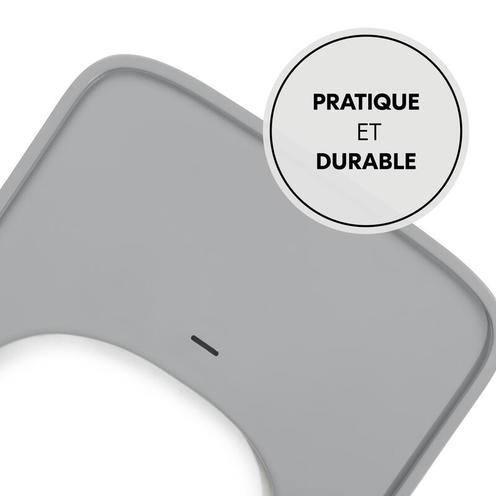 Tablette pour chaise haute Alpha+ - Gris - HAUCK