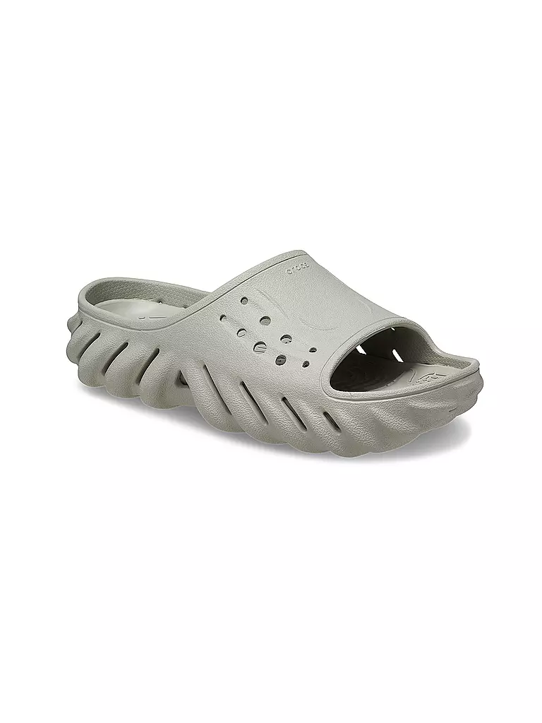 CROCS Pantoletten  ECHO SLIDE grau