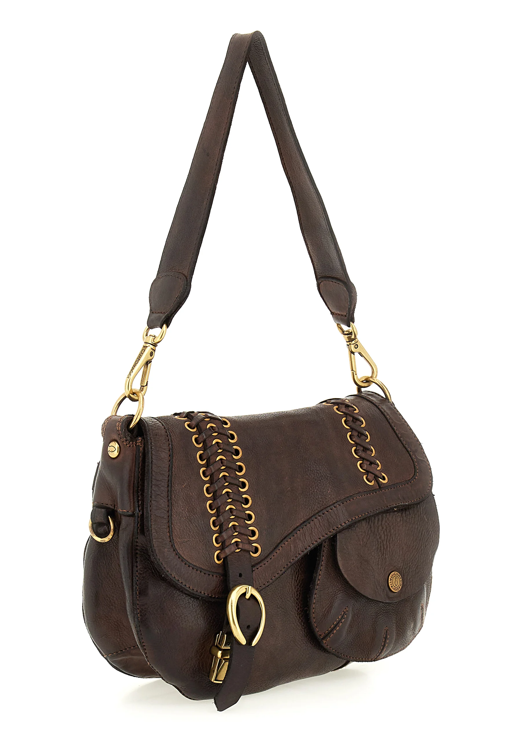 DALIA - Sac porté épaule | Marron