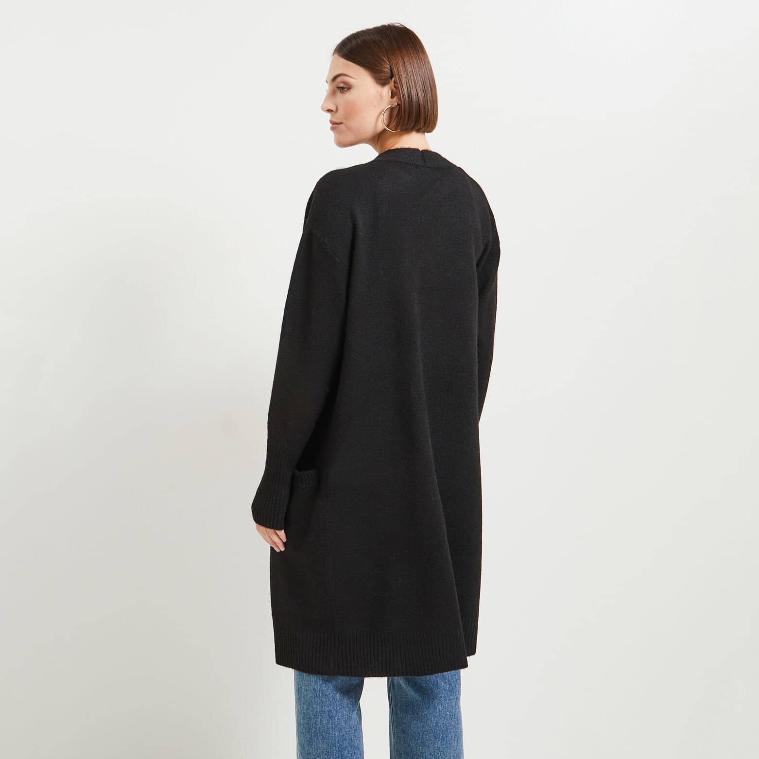 Gilet long femme