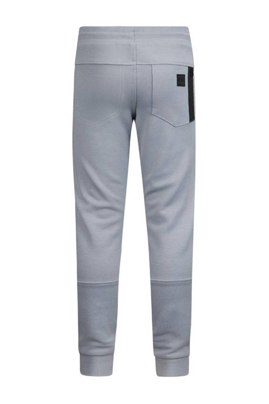 Retour Jeans slim fit joggingbroek Valentijn lichtgrijs