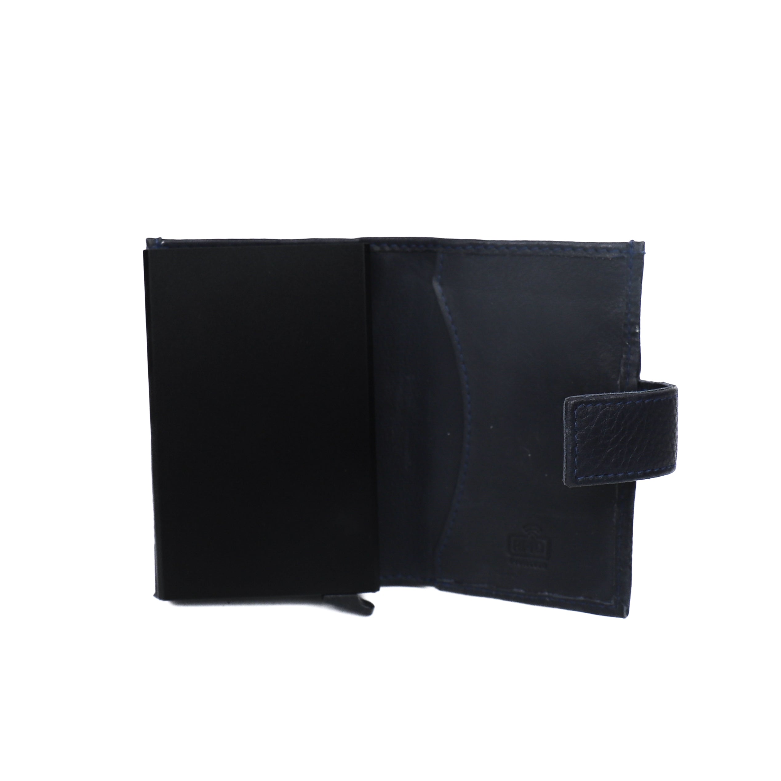 Pasjeshouder 'Elsie' block/navy Block Navy