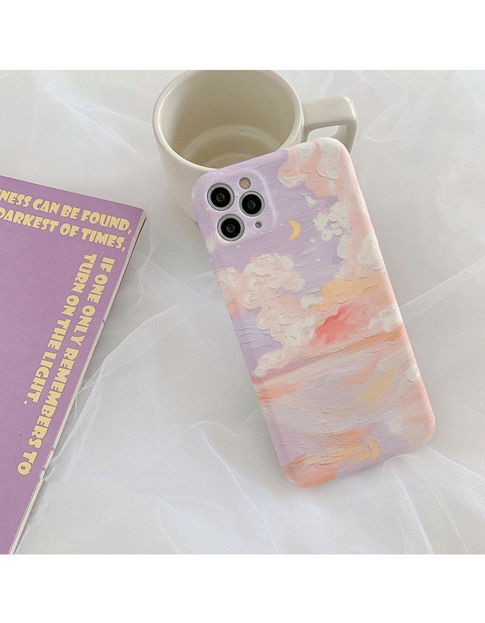 Elliure - Cloud Print telefoonhoesje - iPhone 11 Pro Max / 11 Pro / 11 / XS Max / XS / XR / X / 8 / 8 Plus / 7 / 7 Plus / 6S / 6S Plus