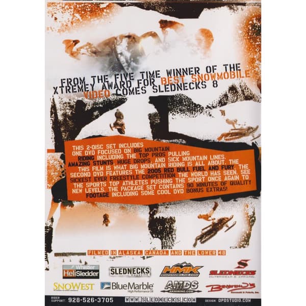 Slednecks 8 DVD (Brukt)