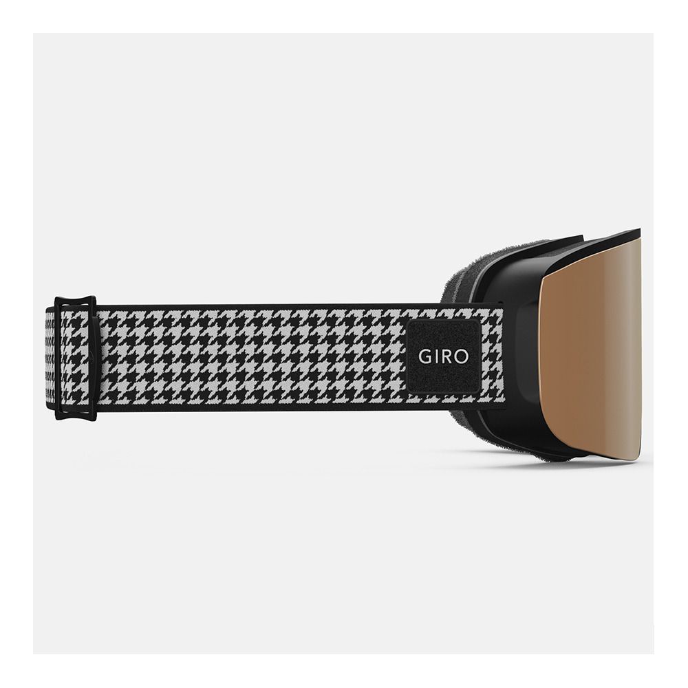 Giro ELLA - Masque ski + écran supplémentaire vivid infrared Femme black/white lux/vivid copper