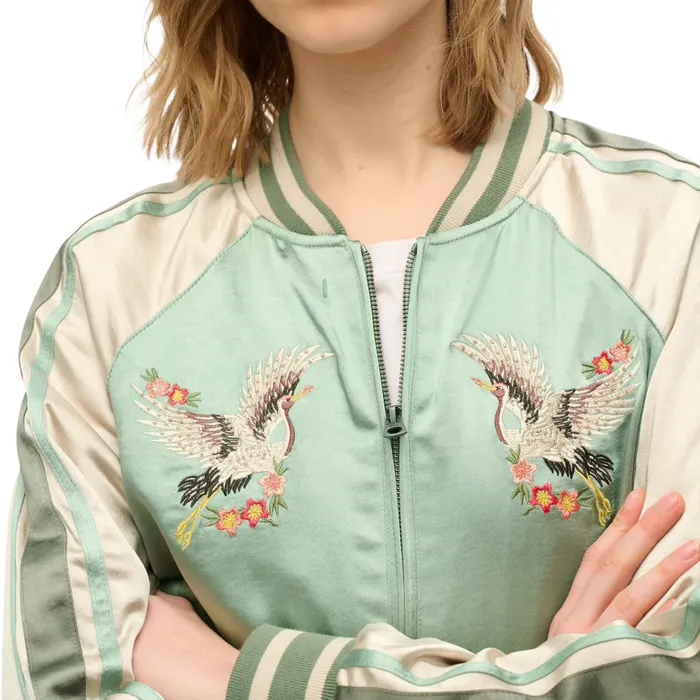 Superdry Suikajan Embroidered Bomber Jas Dames