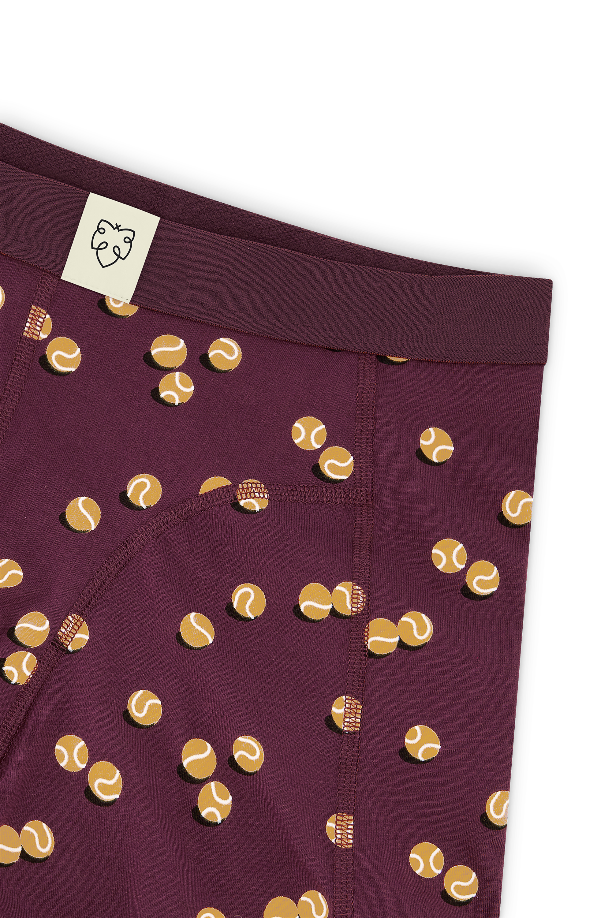 Burgundy Tennis Balls