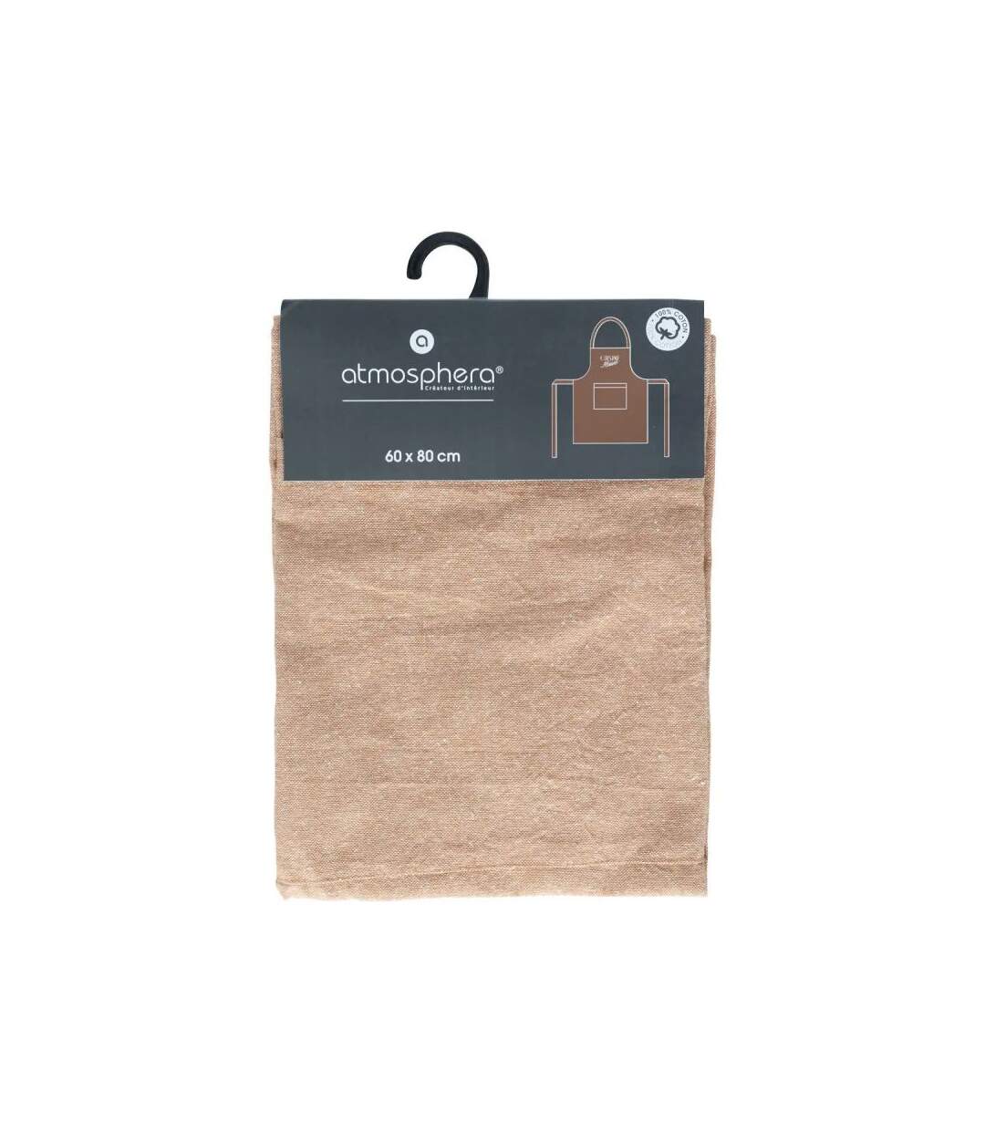 Tablier de Cuisine Café 80cm Terracotta