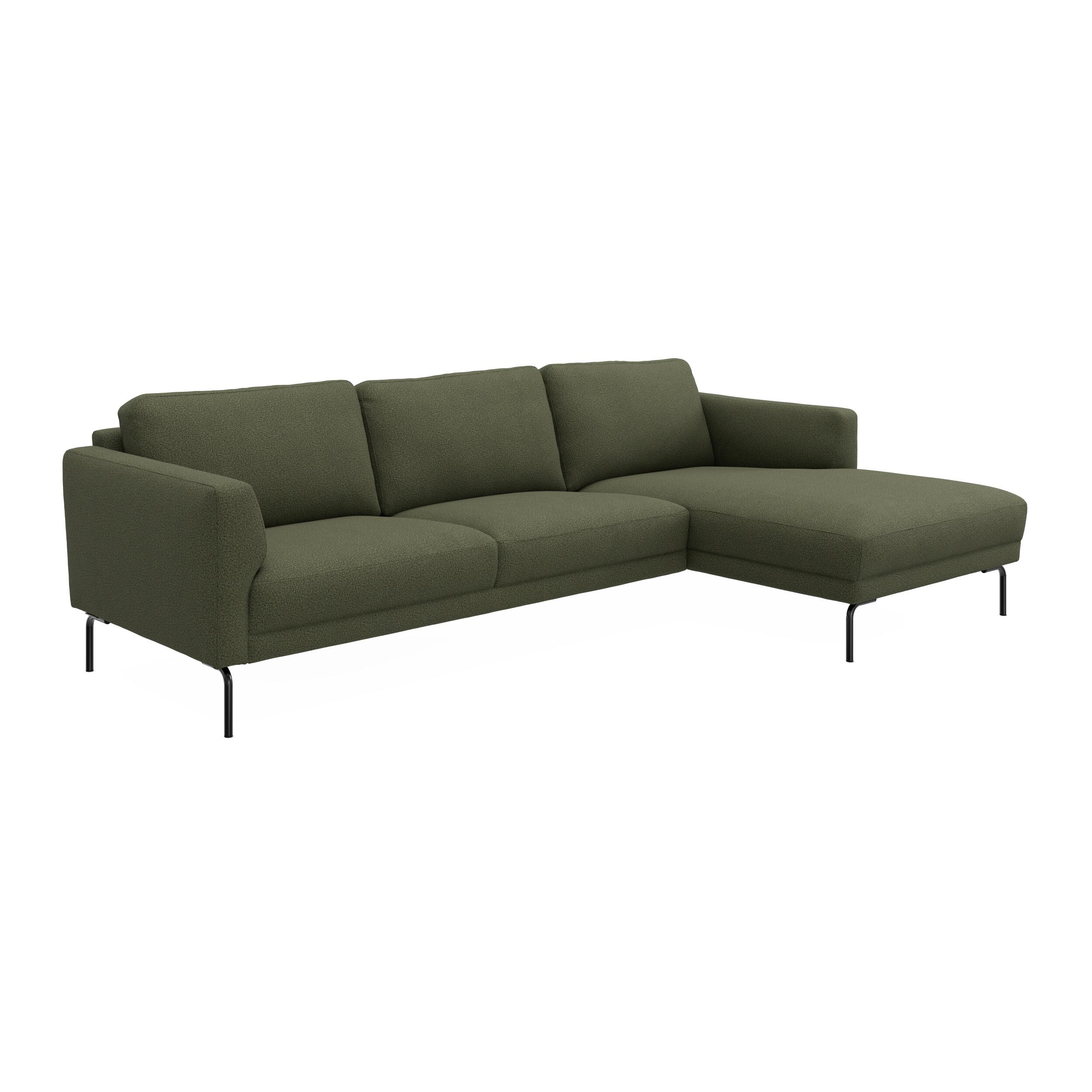 Springfield højrevendt sofa med chaiselong