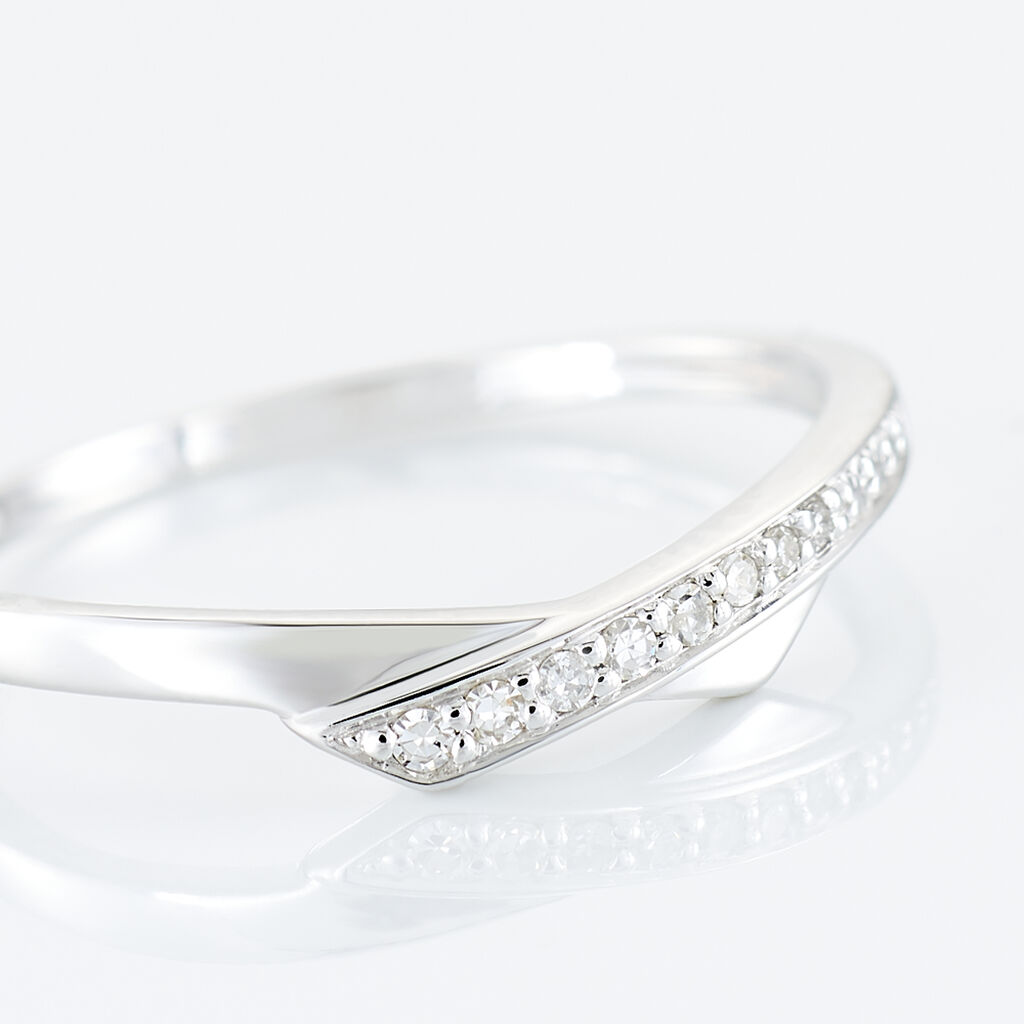 Bague Marilou Or Blanc Diamant
