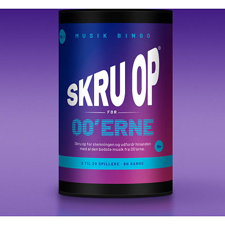 Skru op for 00´erne musikbingo