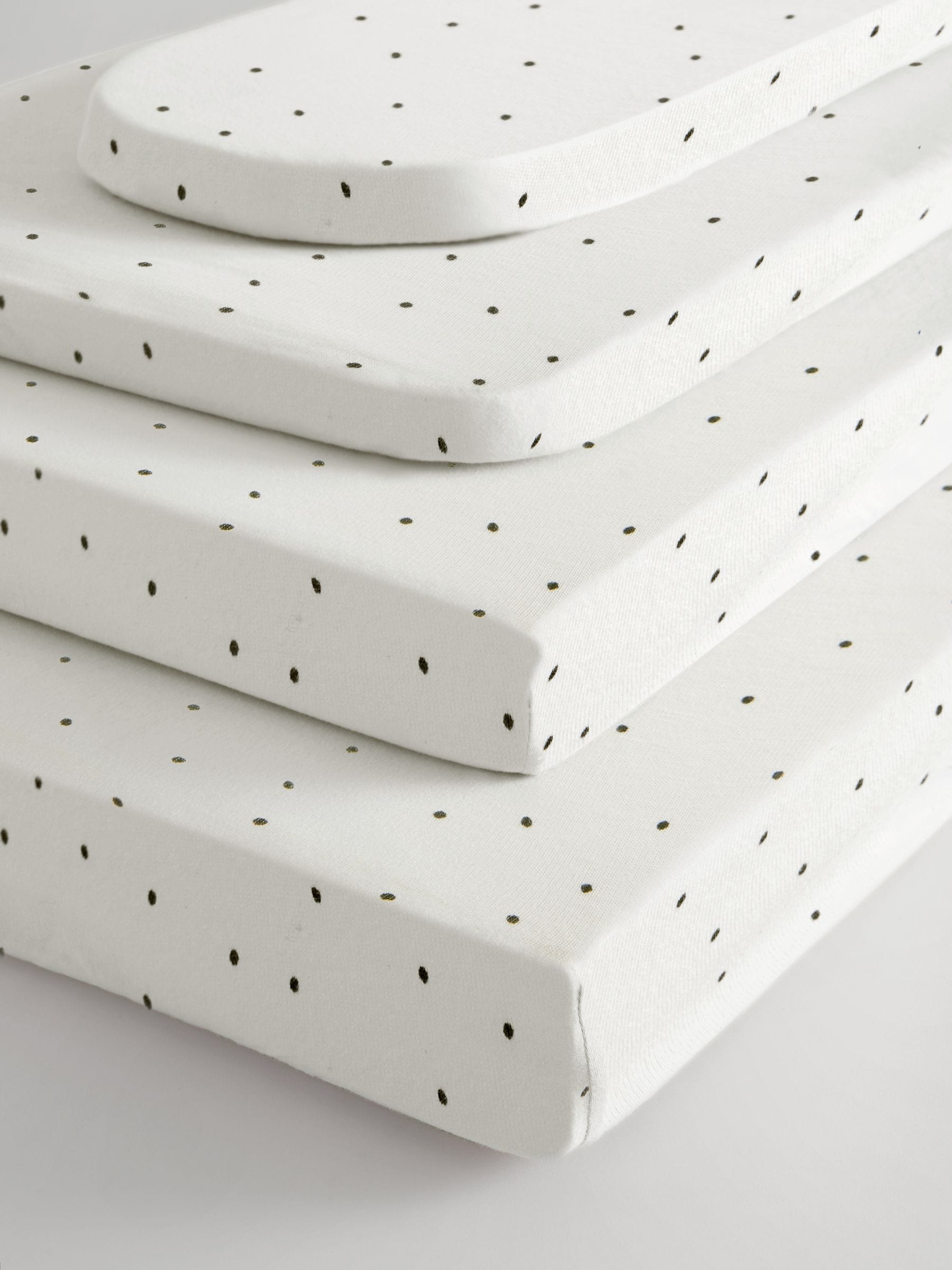 2 100% katoenen jersey hoeslakens voor baby's