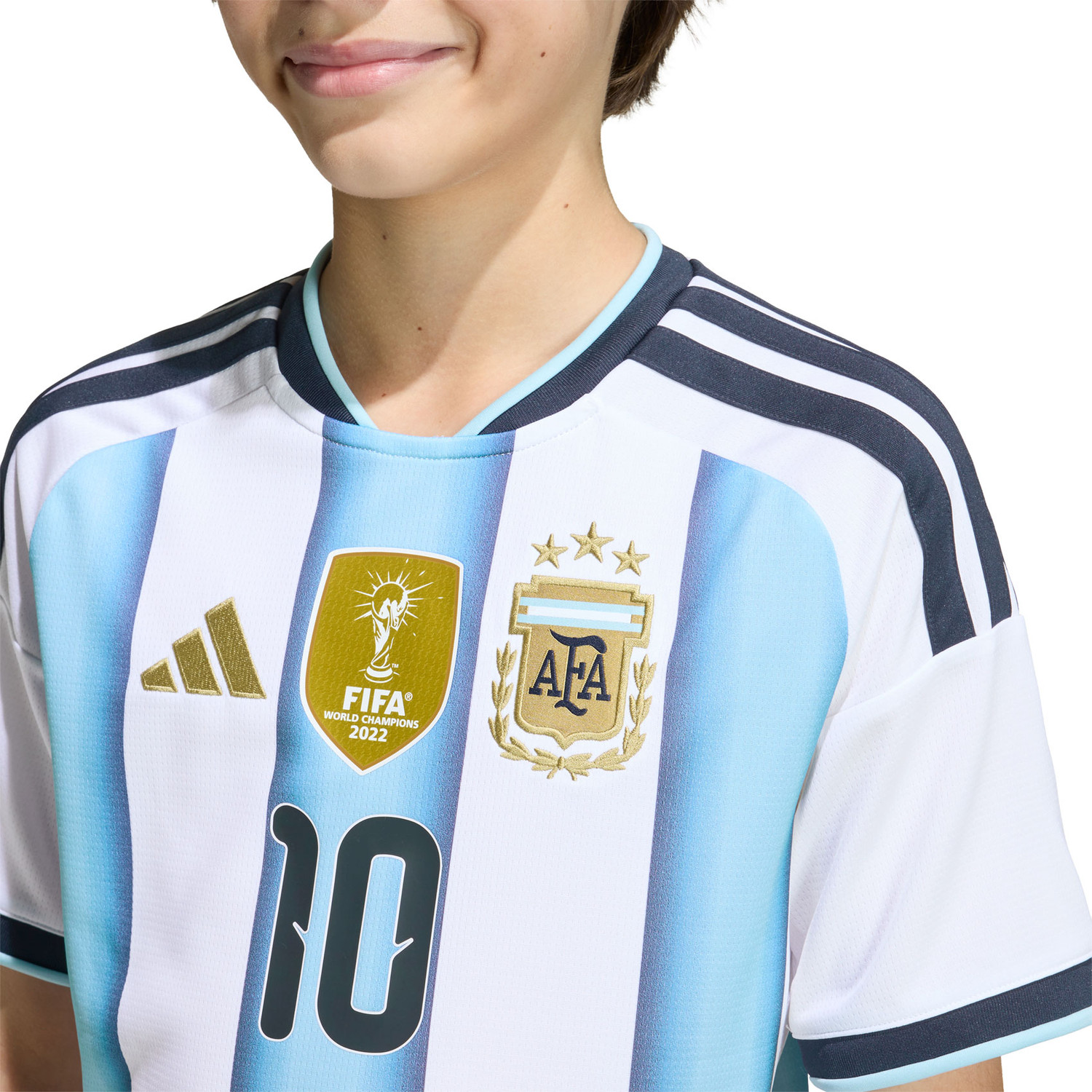 adidas Argentinië Thuis Shirt Messi Kids WK 2026