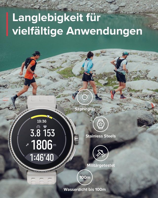Smartwatch SUUNTO Race Birch Szary