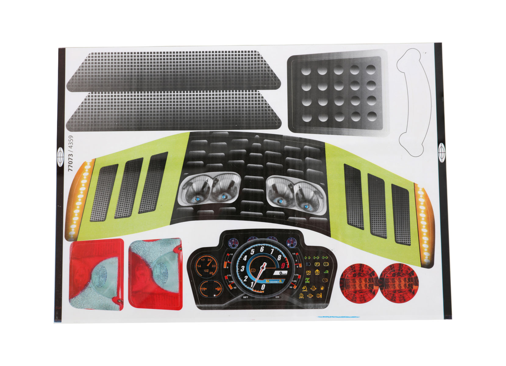 Kinder-Rutschauto Traktor 51,5x28x32,5cm