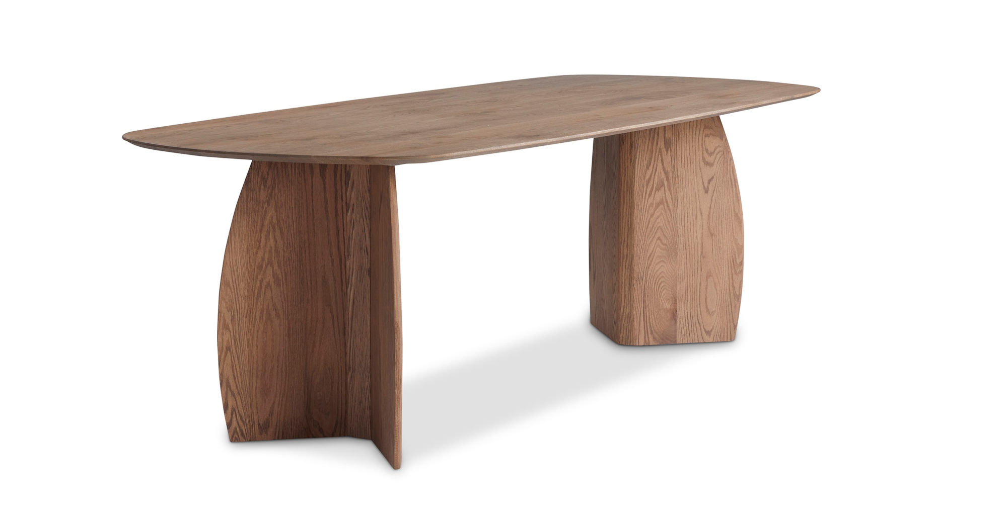 Eettafel Divio tabacco light 180x110 cm