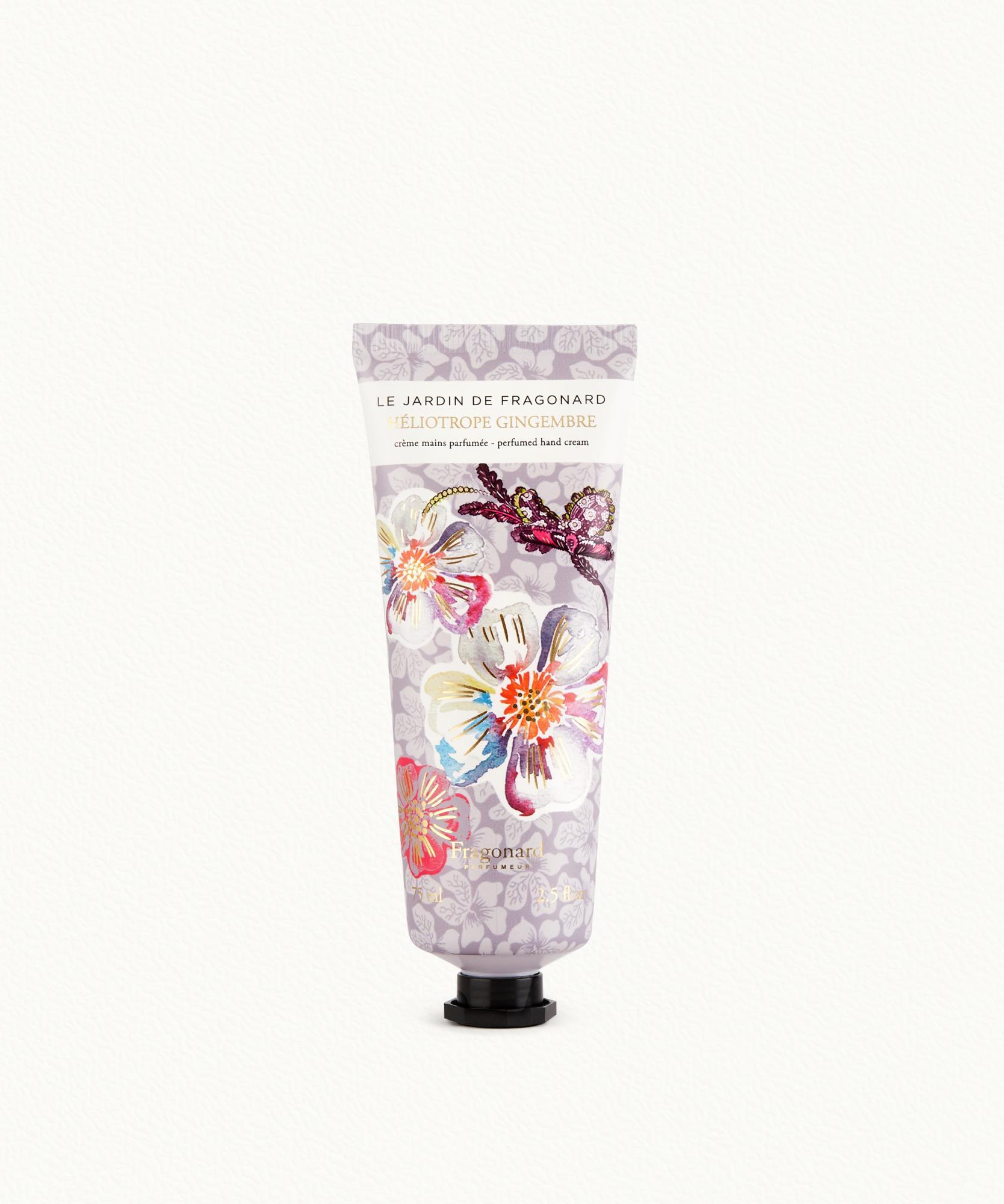 Heliotrope Gingembre  Crème Mains - Tube 75 ml