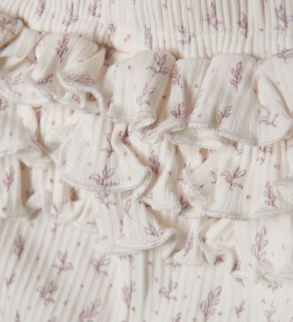 Fixoni Bloomers - Rib - Reiher m. Blumen