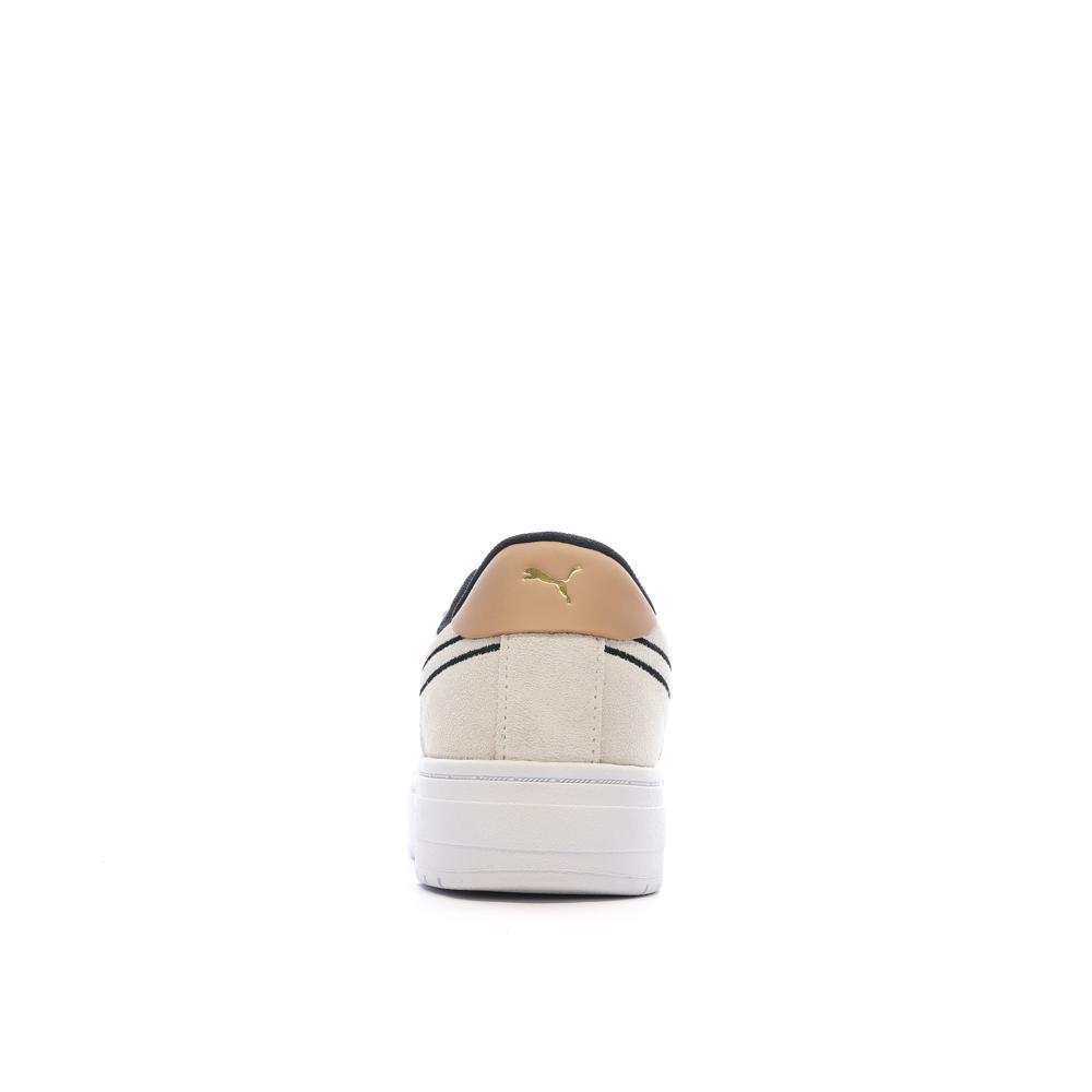 Puma Baskets Blanc/Beige/Noir Femme Puma Pro Tweak