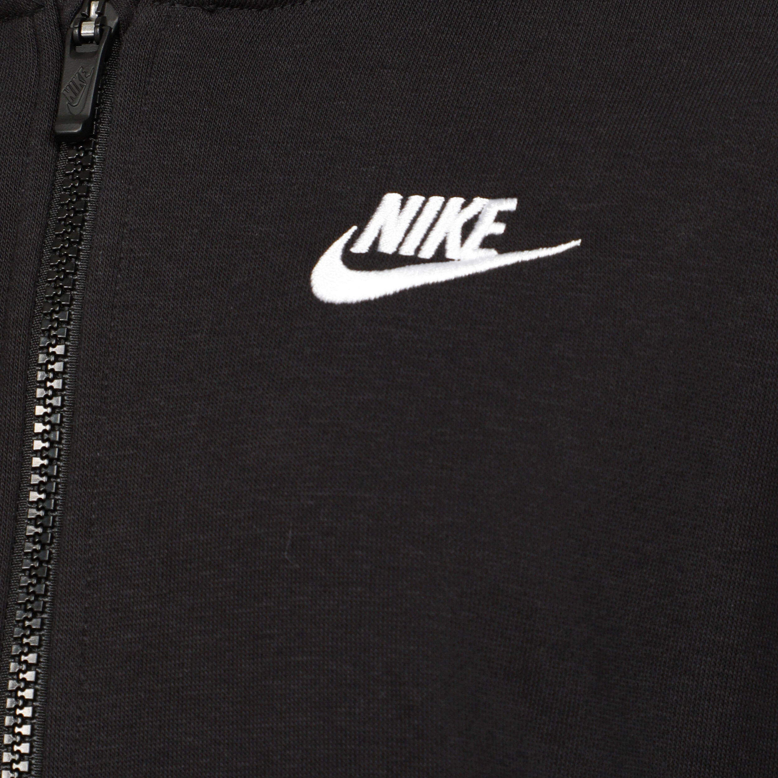 Nike Club Oversized Fleece Gilet En Coton Filles - Noir