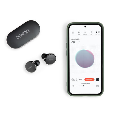 Denon PerL Pro – je persoonlijke in-ear True Wireless-koptelefoon Zwart