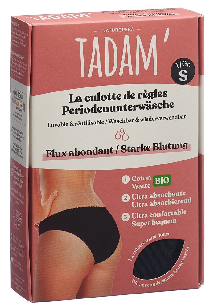 TADAM Periodenunterwäsche starke Blutung<br>1 Stück, S