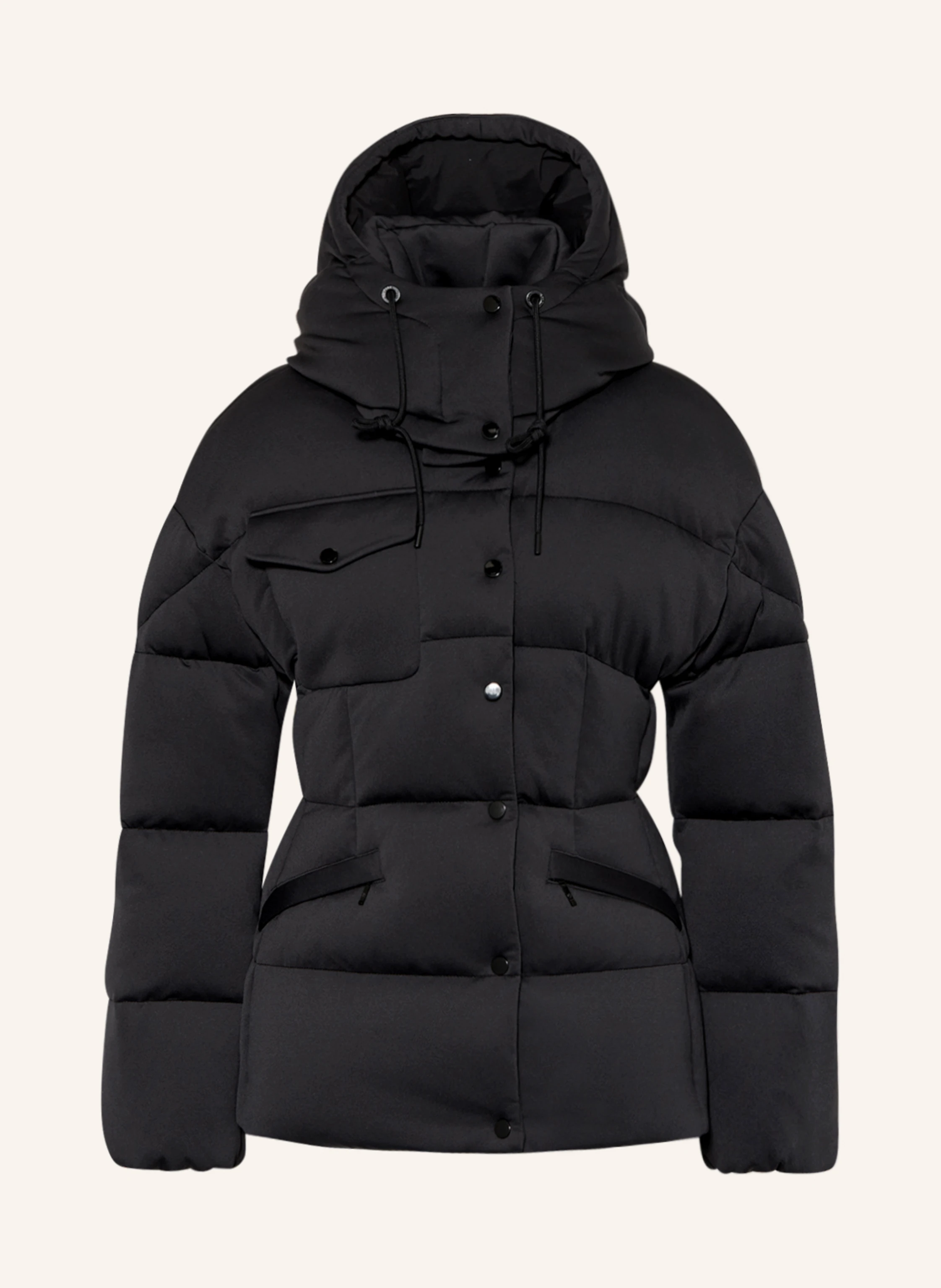 MONCLER Daunenjacke KARAKORUM TECH JERSEY mit abnehmbarer Kapuze