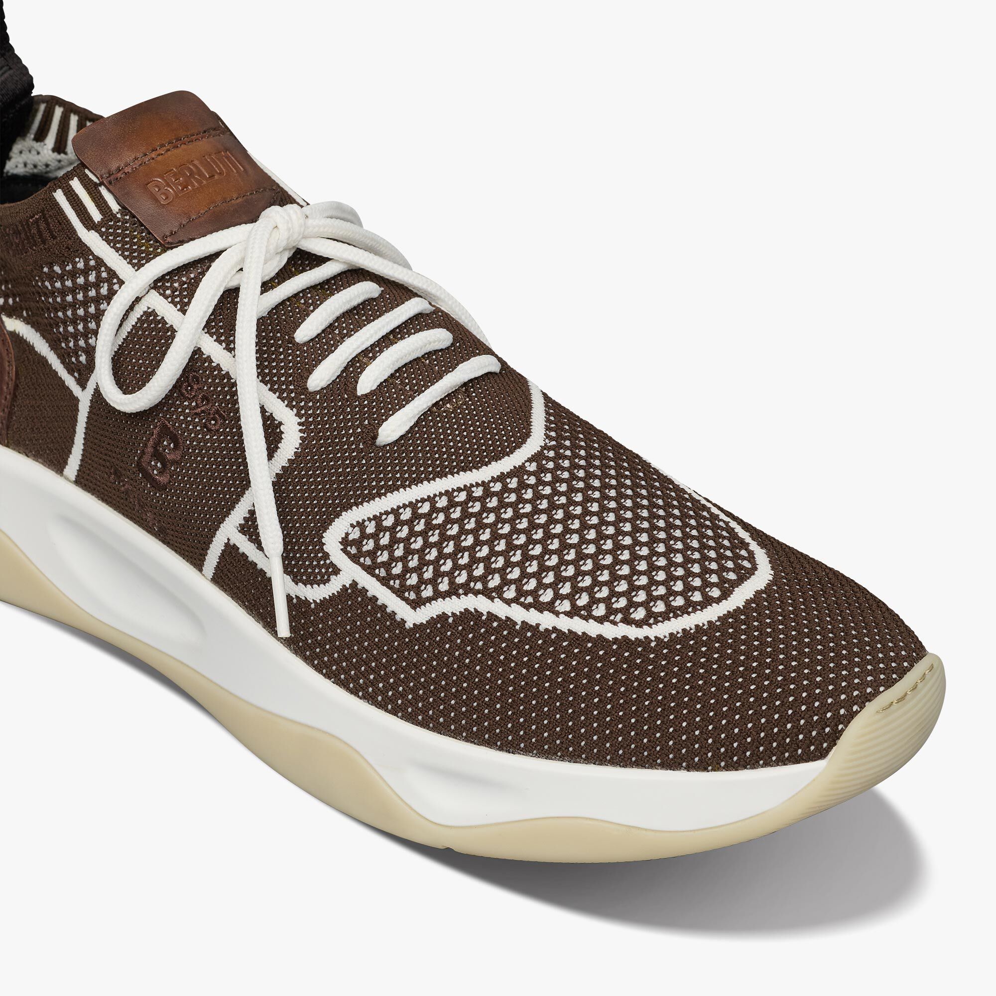 Sneaker Shadow En Maille Et Cuir