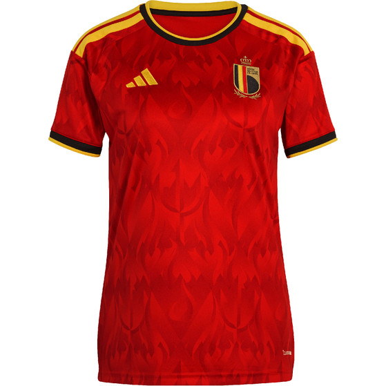 adidas België Thuis Shirt Dames WK 2026